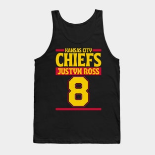 Kansas City Chiefs Justyn Ross 8 American Football Team Tank Top